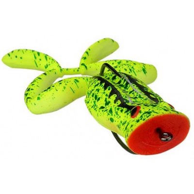 Isca artificial Marine Sports Frogger Cor 49 (Verde/Limão) - 7 cm - 8,5gr