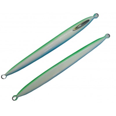 Isca Artificial Metal Fox Jigs Sc 240g 19cm Glow Green/Azul