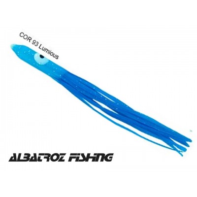 Isca Lulinha ZZ Albatroz - Cor 093 Azul - Tamanho 7,6 cm - Pacote 15 unidades