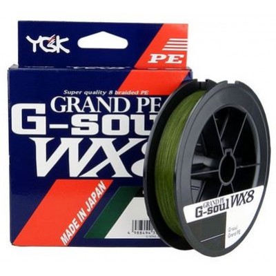 Linha multifilamento YGK G-Soul Grand 8X - 0,29 - 45 lbs - 300 m