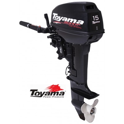 Motor de Popa Toyama - TM15TS - 2 Tempos 246 CC, 15 HP - Rabeta Curta