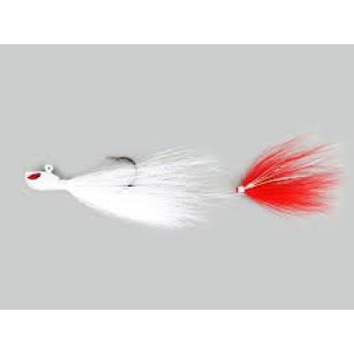 Isca artificial Yara Killer Jig - Cor Branco E vermelho 45 - 17 g