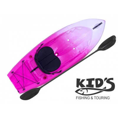 Caiaque Brudden Kid's Fishing e Touring - Cor Pink