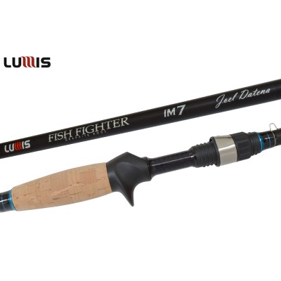 COMBO: Compre 1, Leve 2 - Vara carretilha Lumis Fish Fighter By Joel Datena 5"6' (1,68 m) 10 a 25 Lbs
