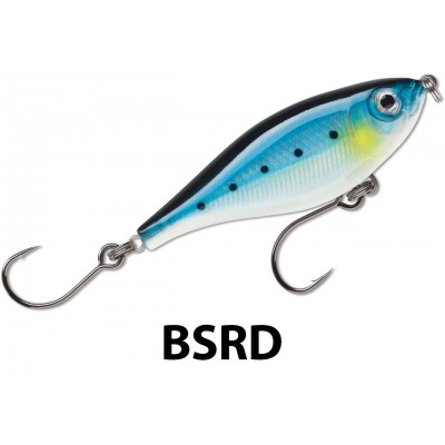 Isca Rapala XRAP Twitchin Mullet 8 cm - Cor BSRD