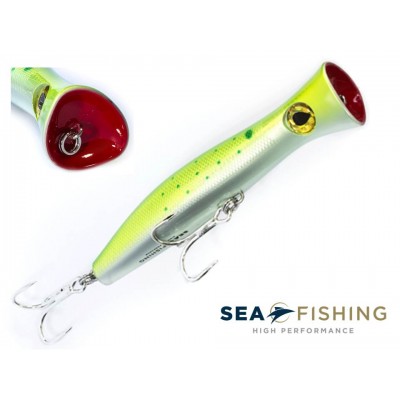 Isca Popper Sea Fishing modelo Sea Hunter cor Dorado - 116 g - 200 mm