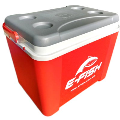 Caixa Térmica E-Fish 34L - Vermelha