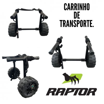 Carrinho de Transporte Caiaque - Raptor