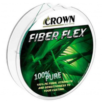 Linha multifilamento Crown Fiber Flex 4X 0,23 mm - 28 lbs - 100 m - Verde