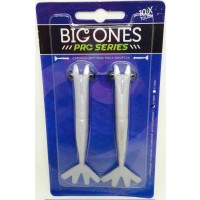 Camarão Artificial Big Ones Pro Series cor 05 (branco) - 12 cm