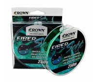 Linha monofilamento Crown Fiber Soft 0,40 mm - 32 lbs - 250 m - Green