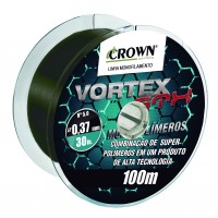 Linha monofilamento Crown Vortex GTX 0,70 - 85Lbs - 100 m